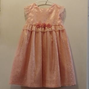 Girl's pink dress